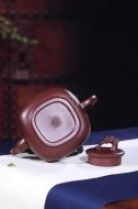 《清心雅逸》宜興紫砂壺工藝美術師純手工創新壺泡茶壺底槽青茶具