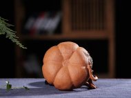 《南瓜》宜興紫砂壺名家全手工泡茶壺高級工藝美術師大師降坡泥南瓜