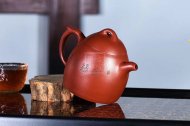 《松鹿秦權》宜興紫砂壺實力派名家純手工大紅袍茶壺全手工秦權紫砂壺