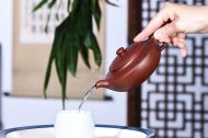 《漢扁》宜興紫砂壺工藝美術師手工底槽青泡茶壺漢扁茶具