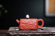 《拋磚引玉》宜興紫砂茶壺紫砂創新壺泡茶壺大紅袍手工工藝美術師泡茶壺