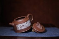 《醉翁》宜興中國(guó)工藝美術(shù)大師手工紫泥泡茶壺茶壺茶具