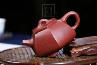 《三足六方石瓢》宜興工藝美術(shù)師手工紫砂壺石瓢全手工一廠紫泥泡茶壺