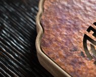 柴燒方型銅片干泡臺