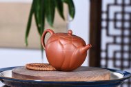 《百合》宜興清水泥工藝美術師手工紫砂壺泡茶壺茶具