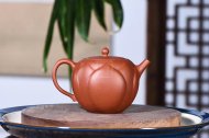 《百合》宜興清水泥工藝美術師手工紫砂壺泡茶壺茶具