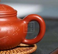 《盤(pán)龍仿古》宜興紫砂壺實(shí)力派名家手工珍稀大紅袍泡茶壺禮品仿古