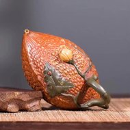 《金鈴子》宜興紫砂壺段泥高級工藝美術(shù)師手工茶壺茶具