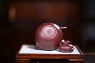 《聚財(cái)》宜興紫泥壺收藏工藝美術(shù)師