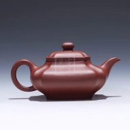 《抽角四方》宜興底槽青工藝美術師手工紫砂壺茶具四方
