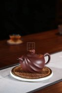 《博海浪擊》宜興紫砂壺工藝美術(shù)師手工茶壺紫泥創(chuàng)新壺