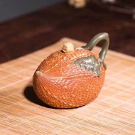 《金鈴子》宜興紫砂壺段泥高級工藝美術(shù)師手工茶壺茶具