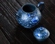 全手工點彩潘壺