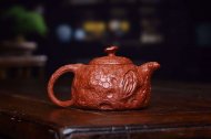 《靈芝供春》經典紫砂壺供春宜興全手工工藝美術師泡茶壺茶具大紅袍