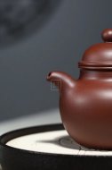 《掇球》純手工民間實力派宜興紫砂掇球壺紫泥泡茶壺套壺