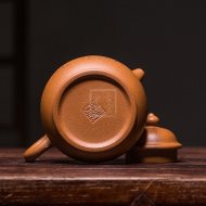 《高潘壺》宜興紫砂壺助理工藝美術師手工降坡泥泡茶壺茶具