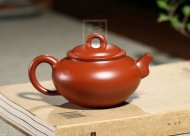 《圓韻壺》宜興創新壺紫砂工藝美術師手工大紅袍泡茶壺套壺