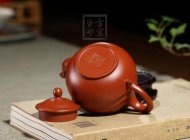 《高升》宜興紫砂壺工藝美術師手工大紅袍泡茶壺創新壺茶具