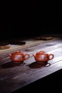 《石瓢套組》宜興實(shí)力派名家手工紅皮龍泡茶壺石瓢茶壺茶具