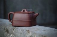 《福源四方》宜興紫砂壺手工工藝美術(shù)師大師收藏級(jí)茶壺頂級(jí)底槽青四方