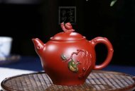《漫步人生》宜興名家紫砂壺工藝美術師手工大紅袍茶壺功夫茶具