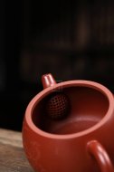 《玉潤》宜興紫砂壺助理工藝美術師純手工大紅袍泡茶壺茶具