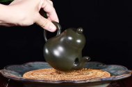 《思婷》宜興紫砂壺王鎮學原礦天青泥全手工