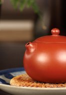 《西施》西施宜興紫砂壺純手工工藝美術師茶壺大紅袍