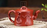 《梅樁》宜興市紫砂壺大紅袍全手工高級工藝美術師制作梅樁茶具套壺
