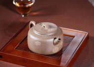 《竹節供春》宜興紫砂壺青段工藝美術師手工茶壺茶具