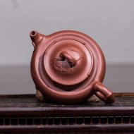 《佛肚竹》宜興紫砂壺茶壺工藝美術師手工清水泥