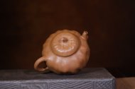 《矮荷韻》宜興紫砂壺工藝美術師手工段泥紫砂壺茶具