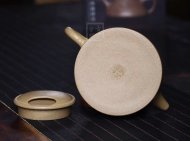 《牛蓋蓮子》宜興紫砂壺助理工藝美術師手工茶壺茶具本山綠泥牛蓋蓮子