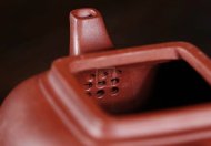 《汲方》底槽青紫砂茶壺全手工工藝美術師宜興原礦紫砂喝茶壺