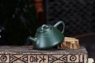 《石瓢》民國綠紫砂茶壺石瓢全手工實力派名家宜興原礦紫砂喝茶壺