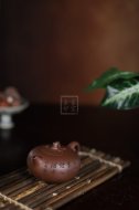 《暗香》宜興紫砂壺創(chuàng)新壺高級工藝美術師手工紫泥泡茶壺具