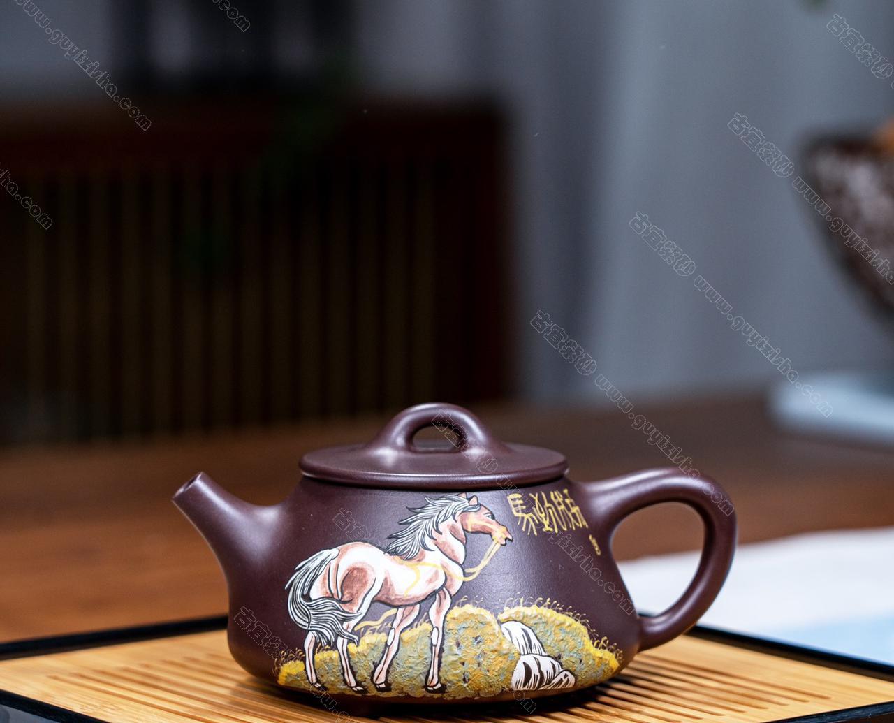 精工作品推薦！品名：馬到成功，泥料：原礦